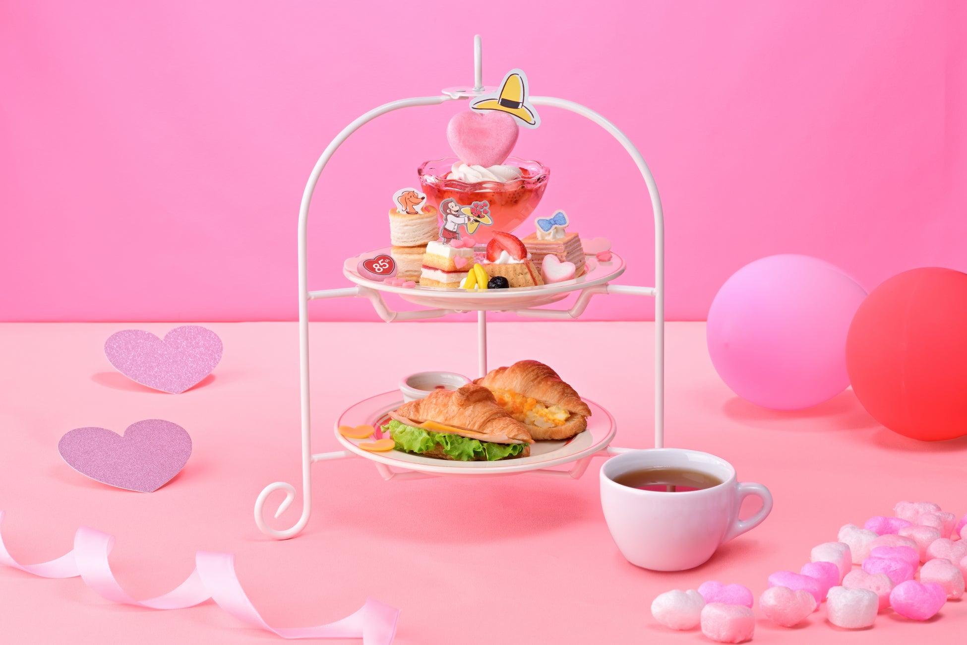 2026年1月21日(水)より「Curious George Kitchen」にて、「おさるのジョージ」85周年を記念した、期間限定メニューが新登場！