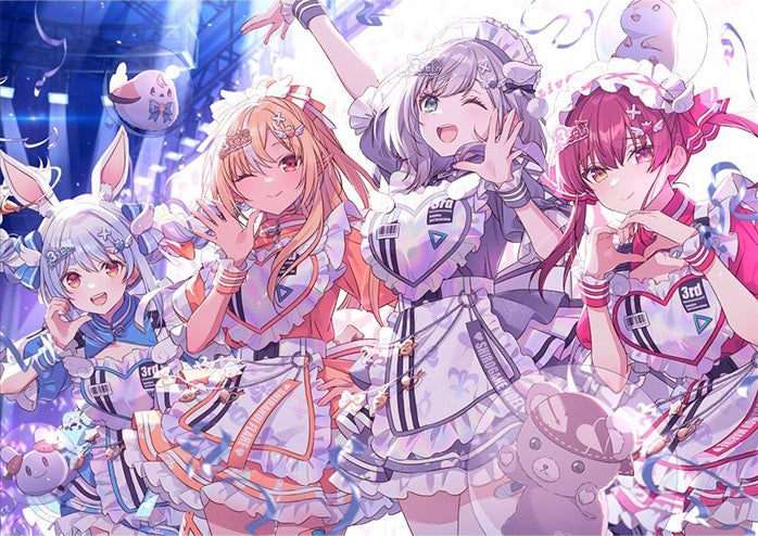 フリュー、ホロライブ3期生ライブイベントに協賛決定！