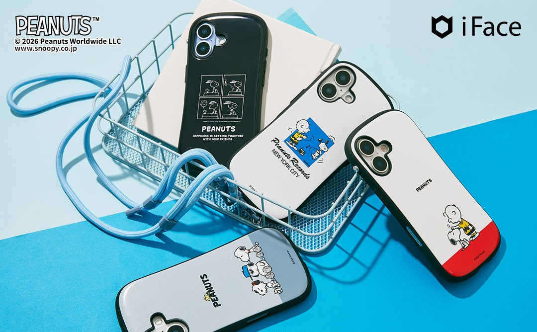「iFace」から 『PEANUTS』の新デザインのスマホケースが登場！