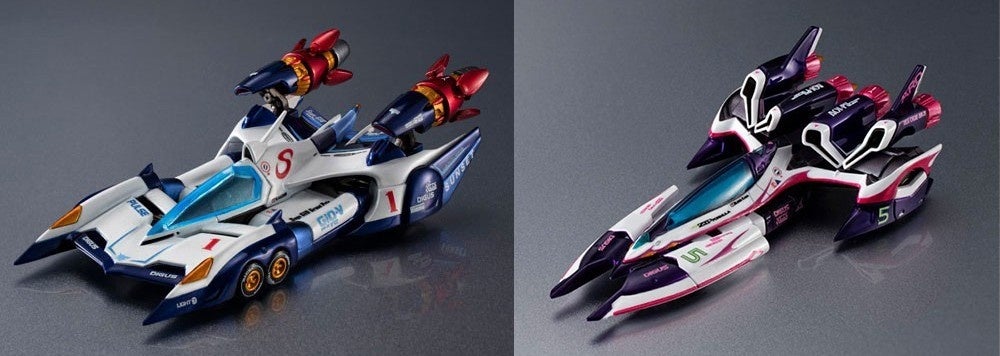 『サイバーフォーミュラコレクション-Heritage Edition-シリーズ』に「νアスラーダAKF-0/G」「凰呀AN-21」が登場。あみあみにて、予約受付中。