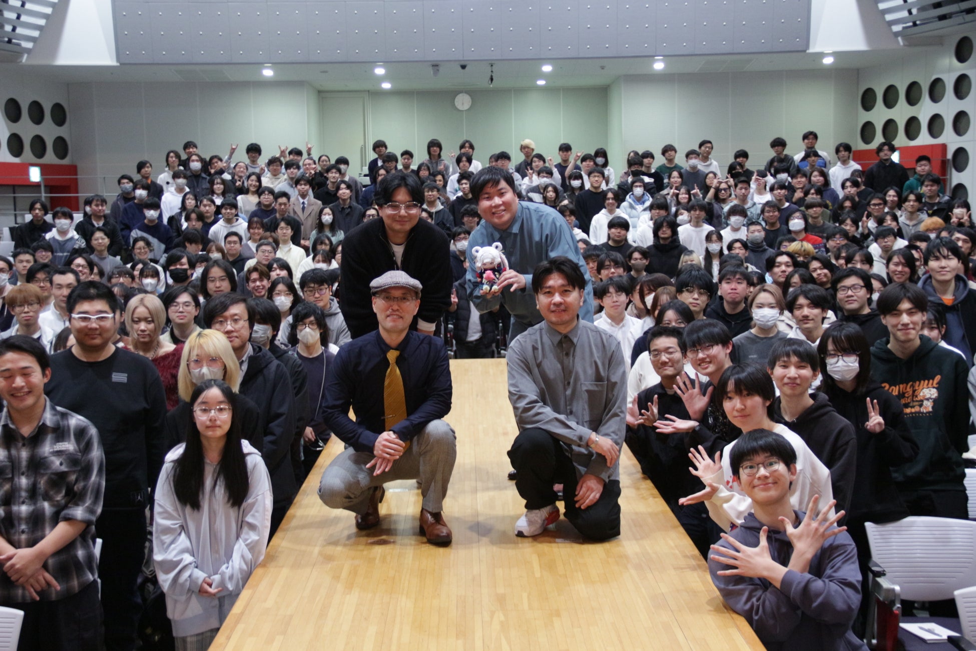 「自分のオリジナルタイトルを作るために牙を磨いていてほしい」アニメーション制作のクリエイターを目指す学生へ向けて山下清悟監督からエール！制作スタッフから貴重なトークも！