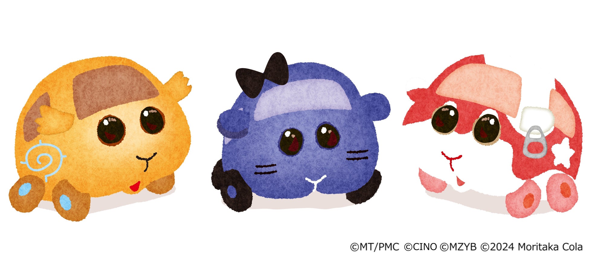 『PUI PUI モルカー アニメ化5周年コラボグッズ』ちーの、鬱先生、最高コーラのコラボグッズ化決定2026年２月12日(予定)より受注販売スタート！