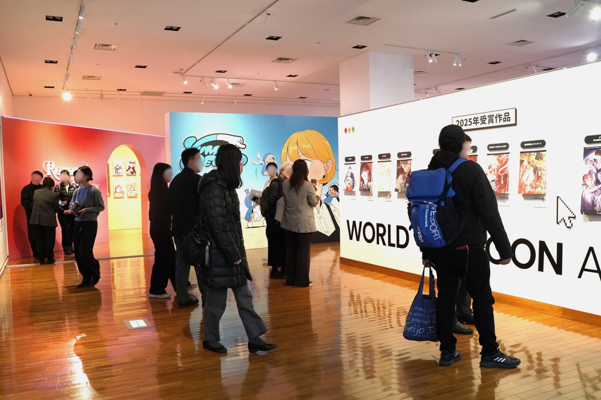 韓国ウェブトゥーン、代表作を日本で紹介!「縦に読む物語 K-WEBTOON展」盛況のうちに開幕。