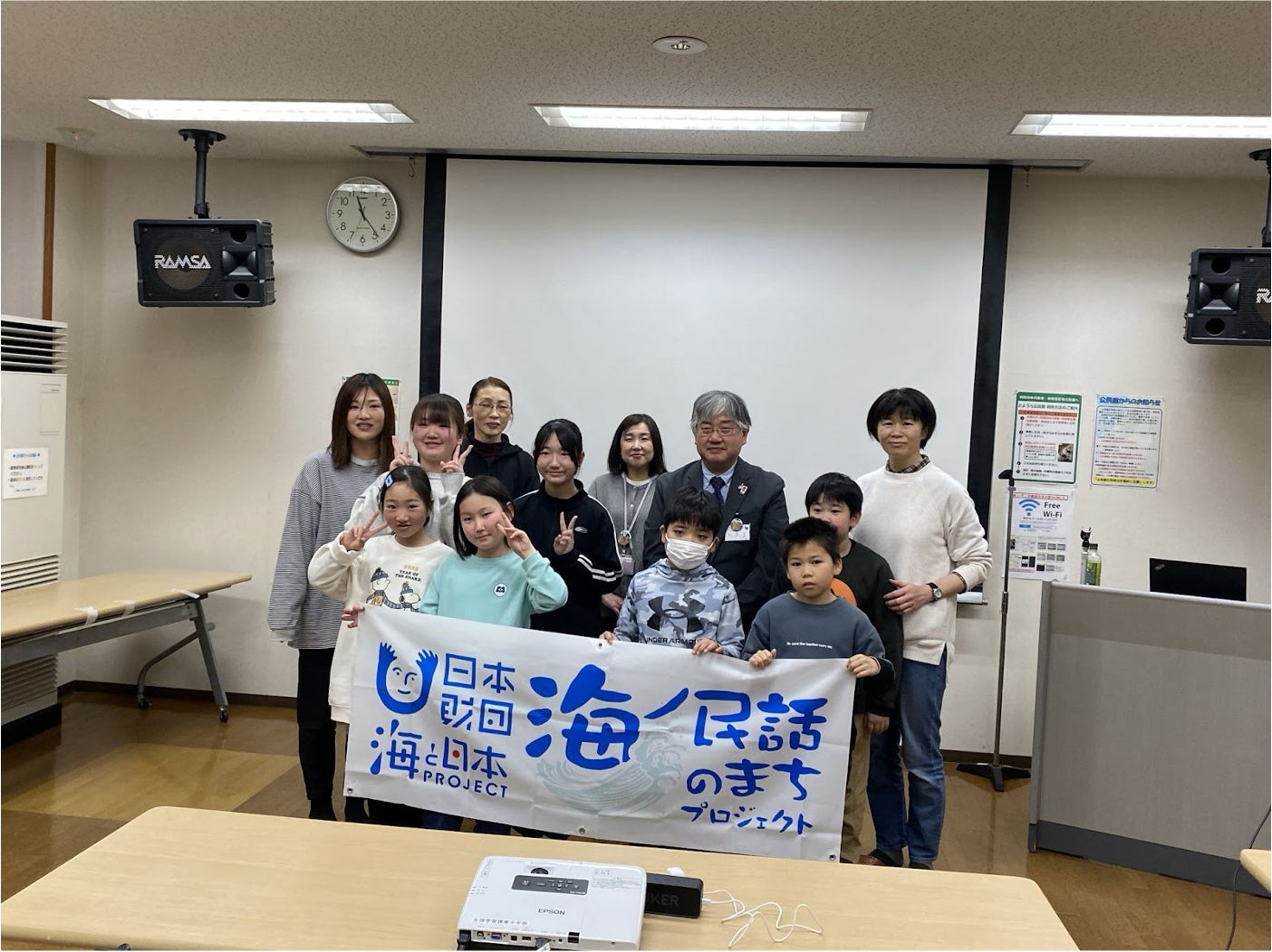 海ノ民話アニメーション「弘法清水」が完成！「子ども公民館事業」内で完成記念上映会を開催