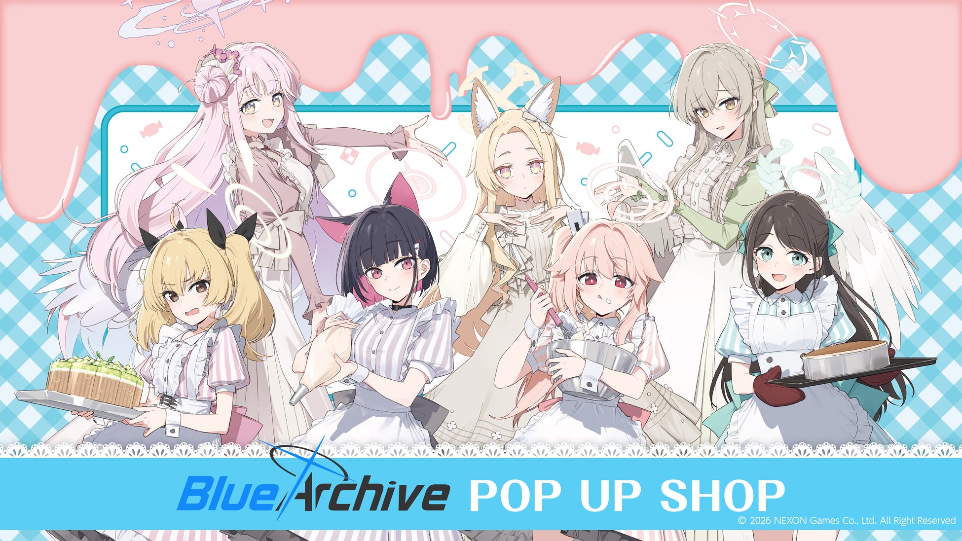 「ブルーアーカイブ POP UP SHOP」が6か国15か所で開催決定！