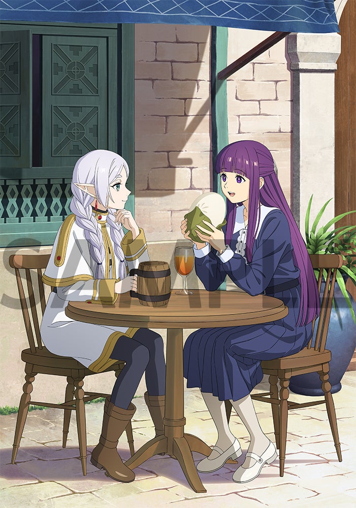 「『葬送のフリーレン』Season 2 Blu-ray＆DVD Vol.1～3」のアニメイト特典絵柄が公開！　フリーレン＆フェルンの描き下ろしイラストを使用した特典が多数付属!!