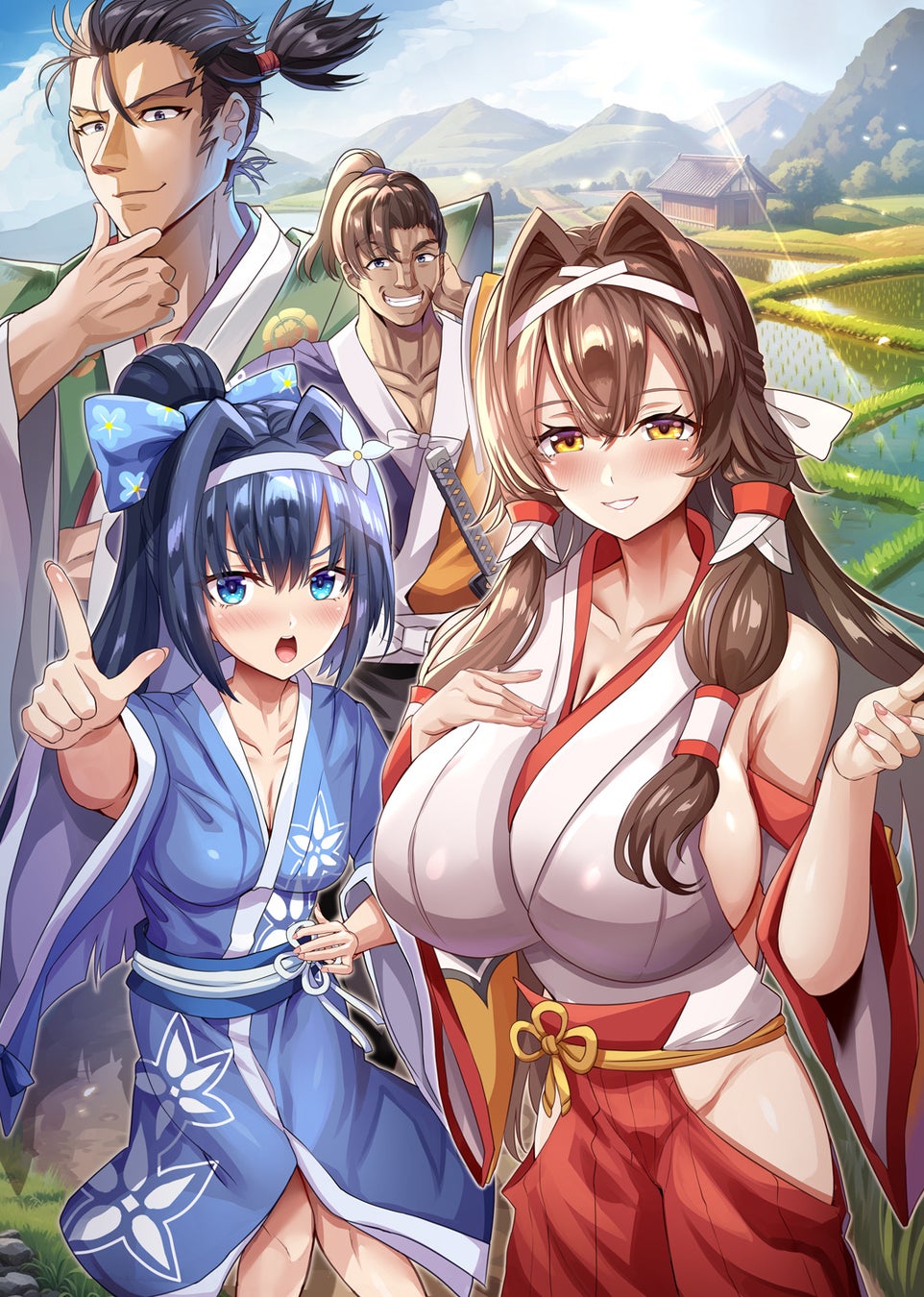 前代未聞の戦国転生ライトノベル!?　GCノベルズ『種付けおじさんＩＮ戦国　１』まさかの書籍化！　作品公式SNSでも情報発信中！