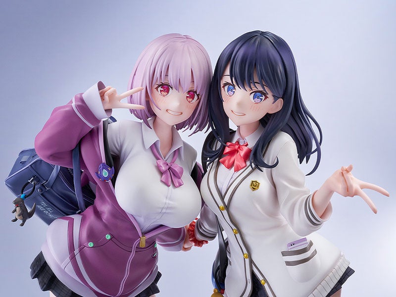 『SSSS.GRIDMAN』より、「宝多六花＆新条アカネ」がフィギュアで登場。トリダモノ氏による描き下ろしイラストを立体化。