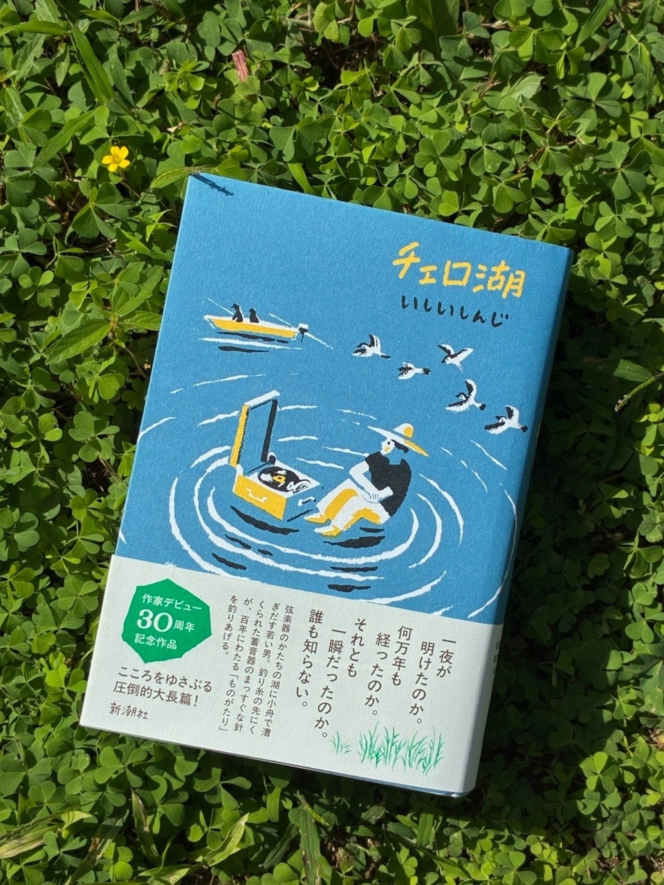 いしいしんじ著『チェロ湖』が、第76回芸術選奨文部科学大臣賞を受賞しました！