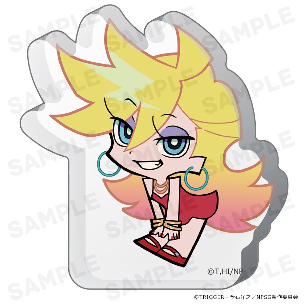 TVアニメ「New PANTY ＆ STOCKING with GARTERBELT」つんぴっつ厚みアクリルスタンド、アクリルキーリングの受注を開始しました！