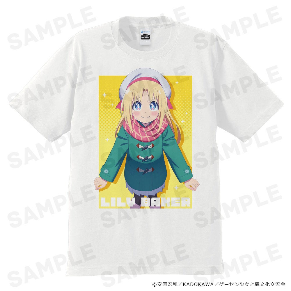 TVアニメ「ゲーセン少女と異文化交流」Tシャツ、B2タペストリー、キャラクターラバーマット、アクリルキャラスタンドの受注を開始しました！