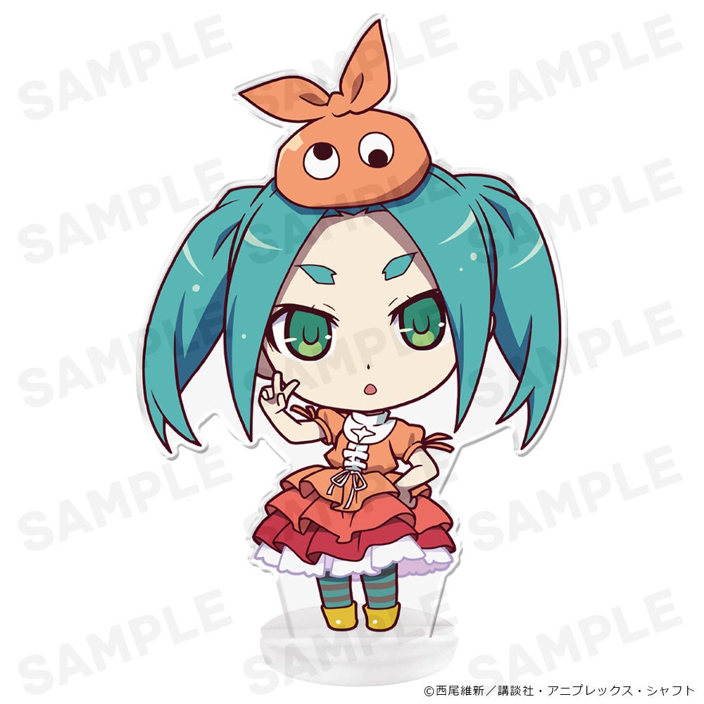 ＜物語＞シリーズ　ぷにこれ！アクリルフィギュア(スタンド付)の受注を開始しました！