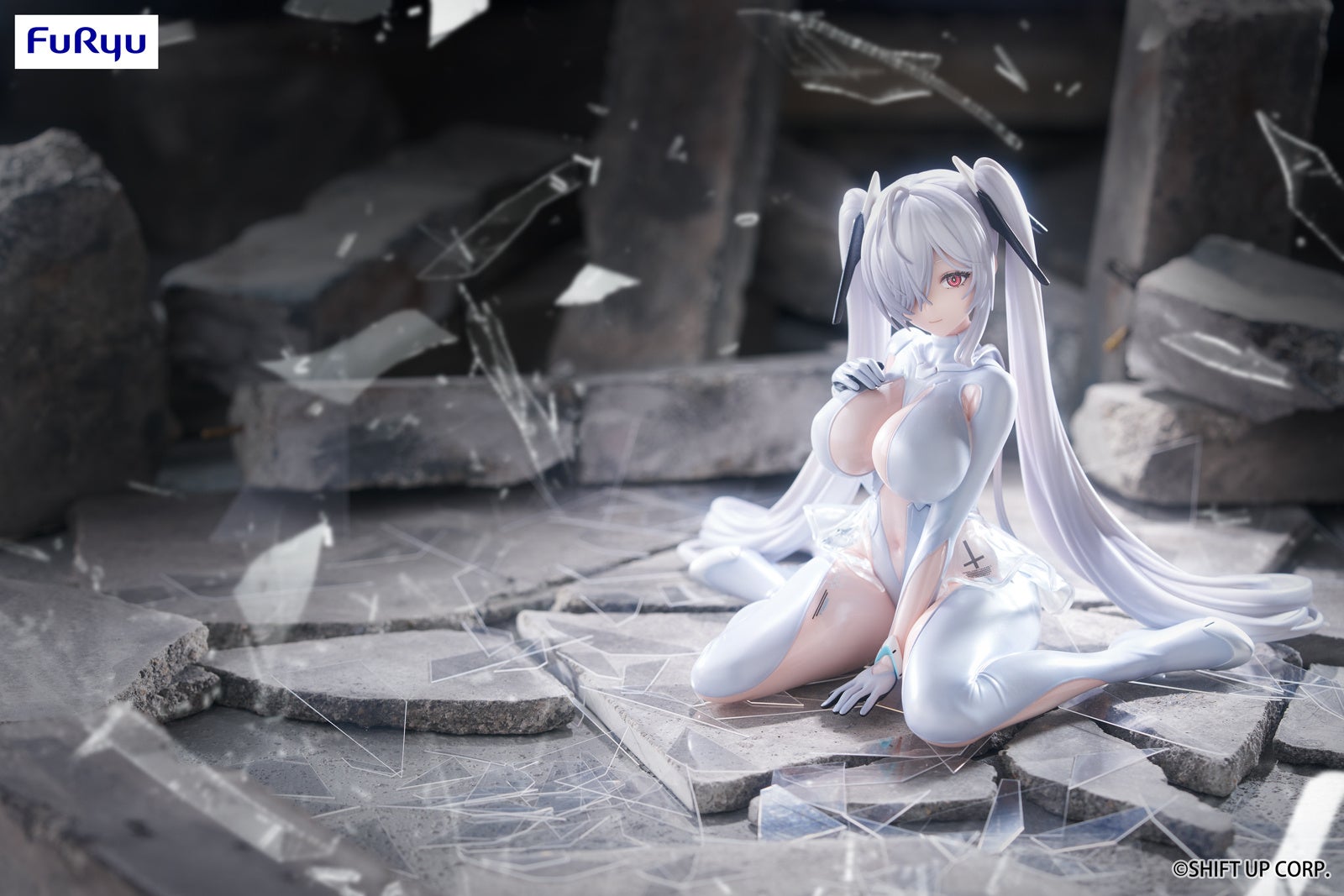 「勝利の女神：NIKKE」の人気キャラクターたちがフリューの『ぬーどるストッパーフィギュア』になって 3 月より順次登場！