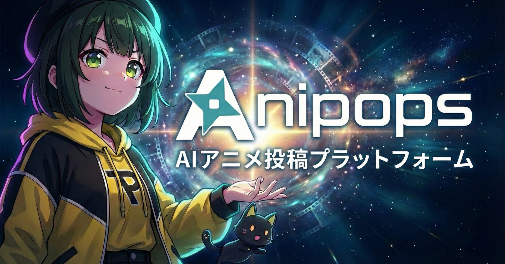 AIで“個人がアニメスタジオになる”時代へ〜AIアニメ投稿サイト「Anipops（アニポップス）」3月9日公開〜