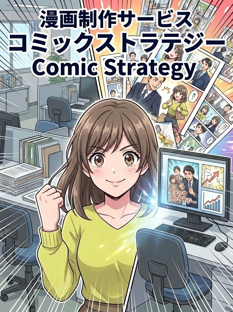 最短3営業日‧ コスト1/3 — AI×人間監修で実現する法人向け漫画制作サービス「コミックストラテジー」、 2026年3月10日より本格始動