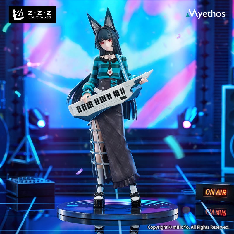 『ゼンレスゾーンゼロ』より、Gift+シリーズ最新作「星見雅 華やぐ遊歩Ver.」が1/8スケールフィギュアで登場！！