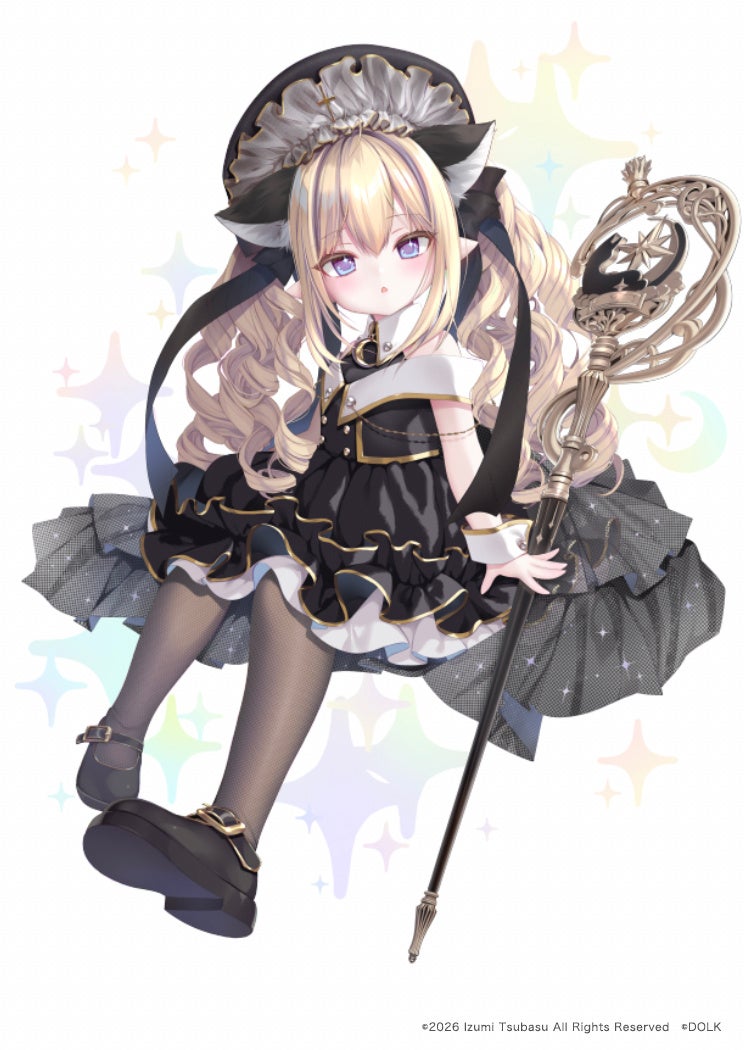 DOLKより、人気イラストレーター・和泉つばす氏プロデュース『LUNA 猫魔導師ver.』が期間限定で受注販売スタート