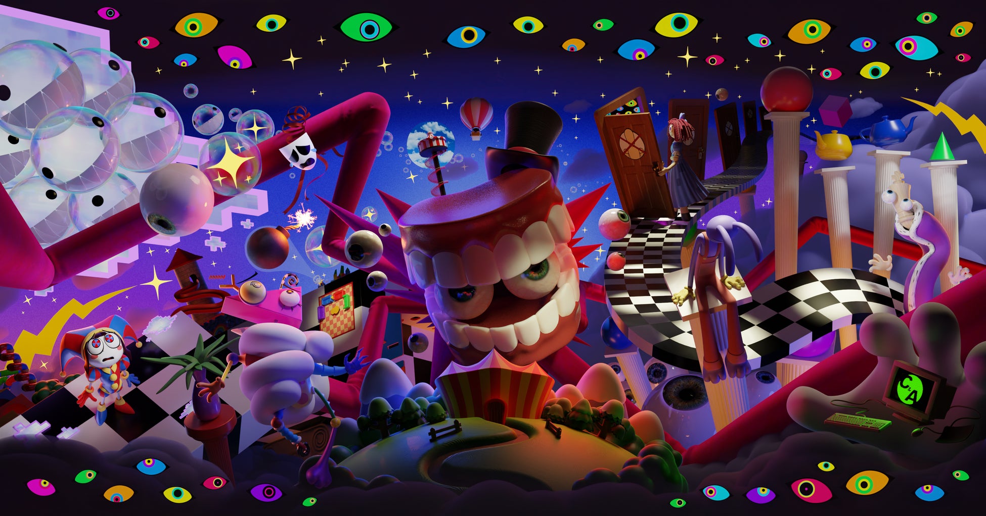 物語もついに佳境！『アメイジングデジタルサーカス』Episode 8公開記念！Glitch Productions公式の新商品が日本上陸！