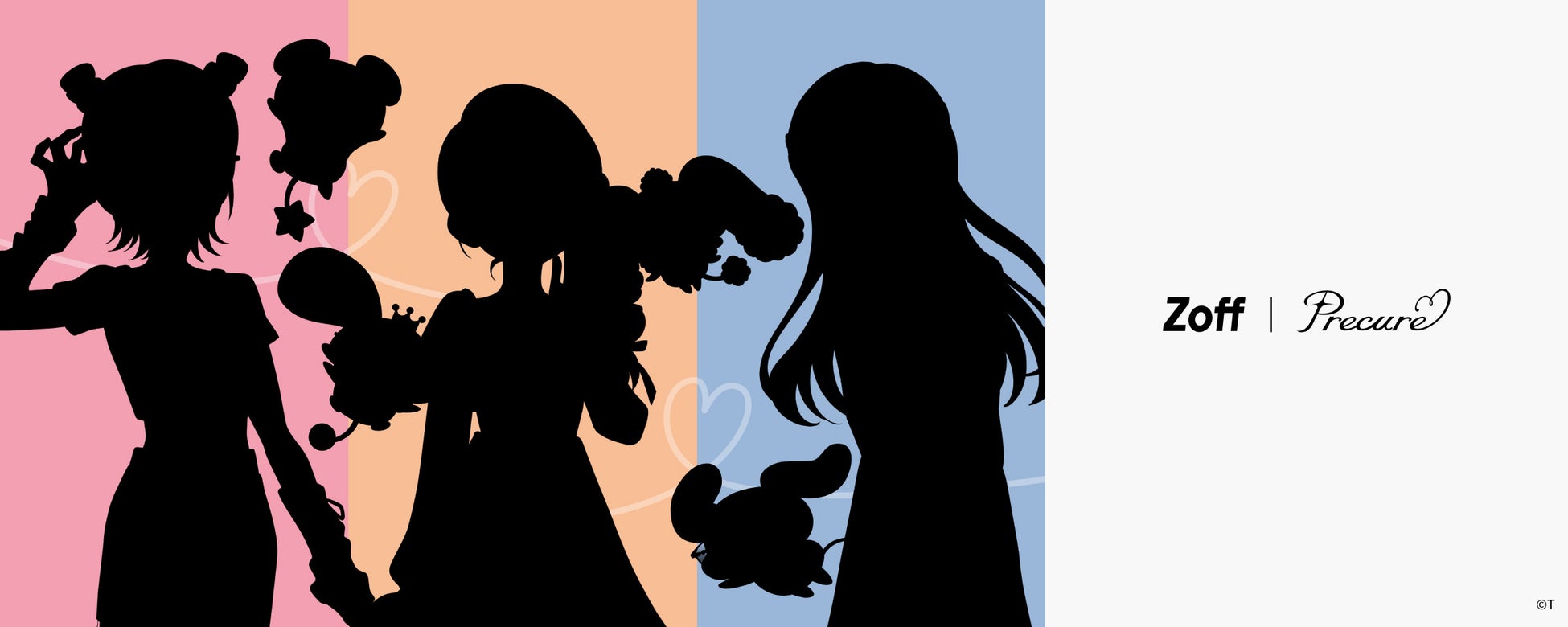 メガネブランド「Zoff」と「プリキュアシリーズ」とのコラボレーションが実現　アイウェアコレクション「Zoff｜Precure」