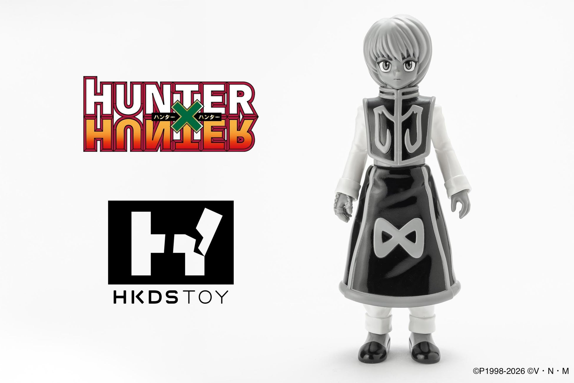 ヒキダシトイ「HUNTER×HUNTER」ソフビシリーズ新作「クラピカ モノクロver.」の登場です