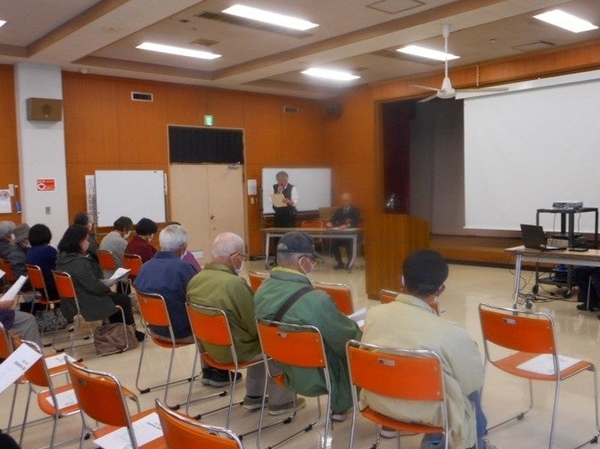 埼玉県皆野町で開催の公民館講座「皆野むかし発見講座」にて海ノ民話アニメーション「カミの話」を上映・解説しました