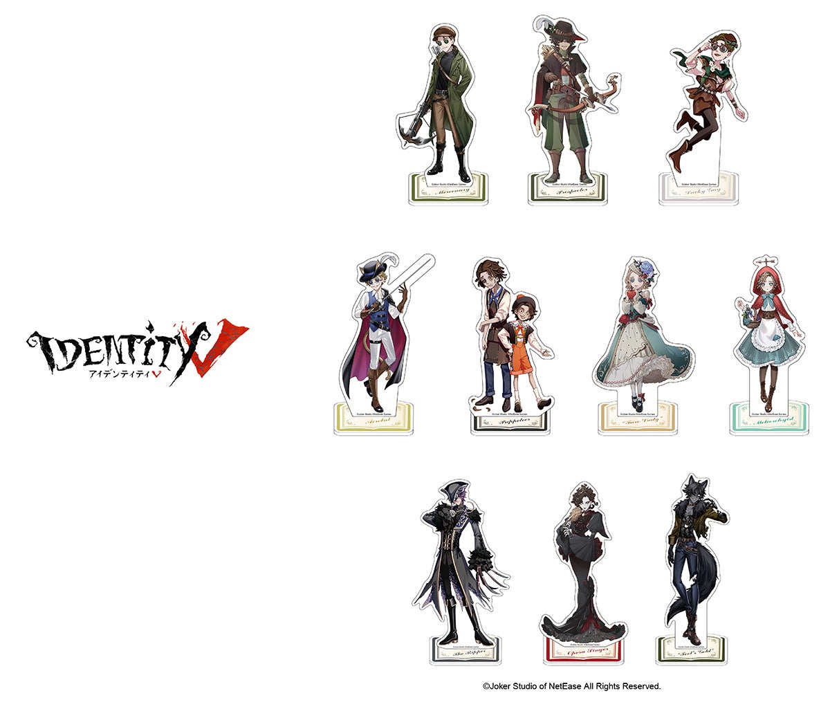 『Identity V』から描き起こしイラストを使用したグッズが、アニメイトで6月13日発売！　さらに、店舗と通販で異なる特典がもらえるフェアも開催!!