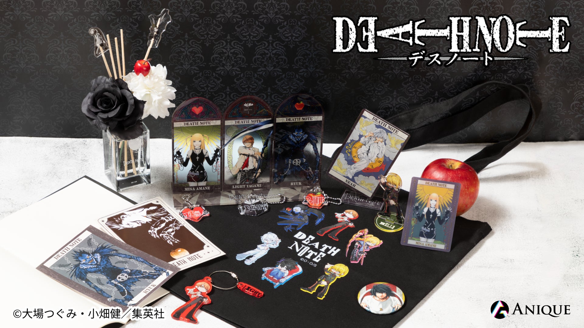 漫画『DEATH NOTE』より、【タロットカード】をテーマにした新規グッズ POP UP SHOP（東京/大阪/福岡）・EC販売が決定！