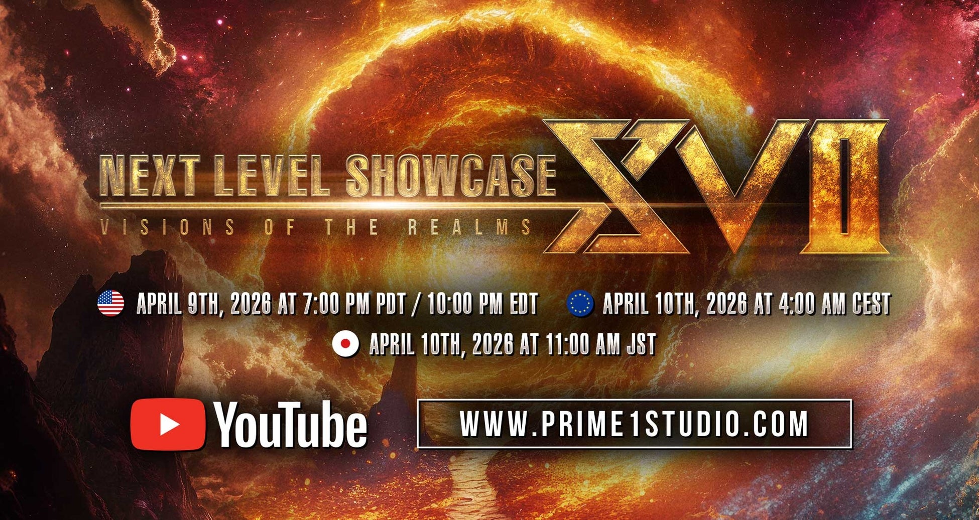4/10(金)「NEXT LEVEL SHOWCASE XVII: VISIONS OF THE REALMS」プレミア公開決定のお知らせ