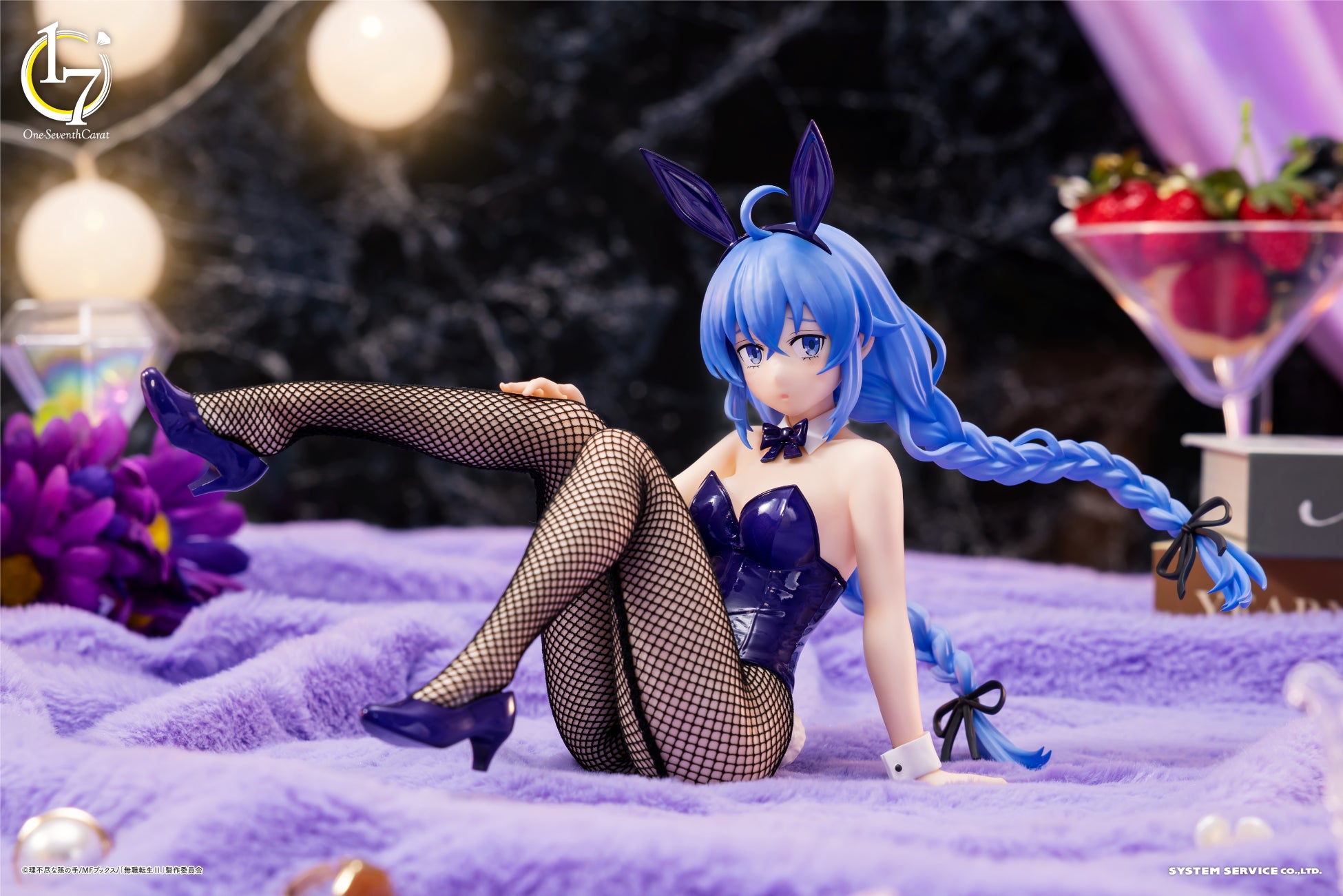 システムサービス「One-Seventh Carat」からアニメ『無職転生Ⅱ ～異世界行ったら本気だす～』ロキシー・ミグルディア バニーVer.が4月に登場！
