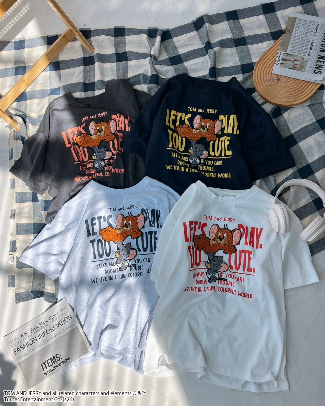 AS KNOW AS plusから『トムとジェリー』のTシャツが登場！