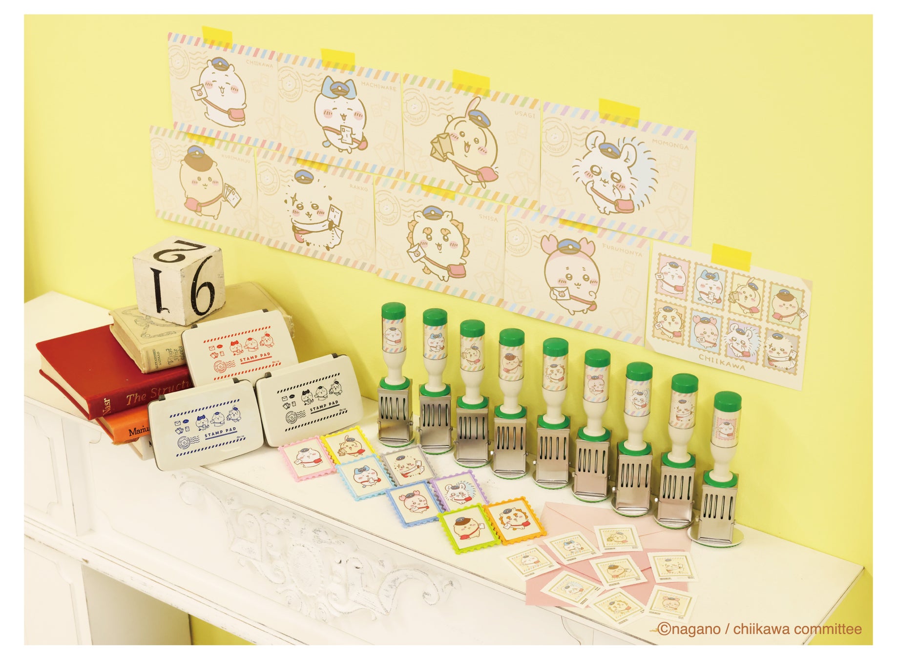 『ちいかわ 郵便局グッズ』 フレーム切手など