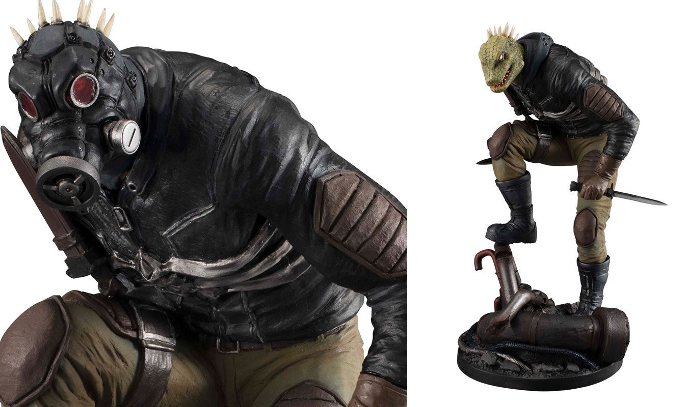 ダークファンタジー漫画『ドロヘドロ』より、「カイマン」がフィギュアで再登場。あみあみ含む一部流通限定でご案内中。