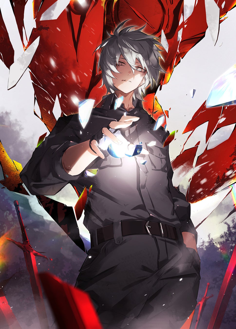 WEB連載開始から12年。長きにわたり支持を受け続けた伝説級傑作がついに待望の書籍化！　GCノベルズ6月新作『灰色の勇者は人外道を歩み続ける １』予約開始！