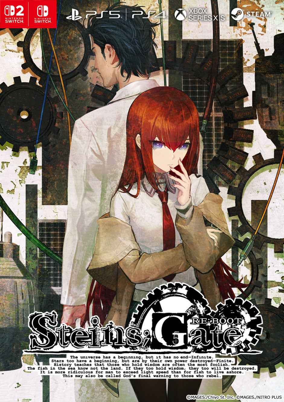 『STEINS;GATE RE:BOOT』6つのプラットフォームで2026年8月20日発売決定、最新情報の公開、5月8日より予約受付開始のお知らせ
