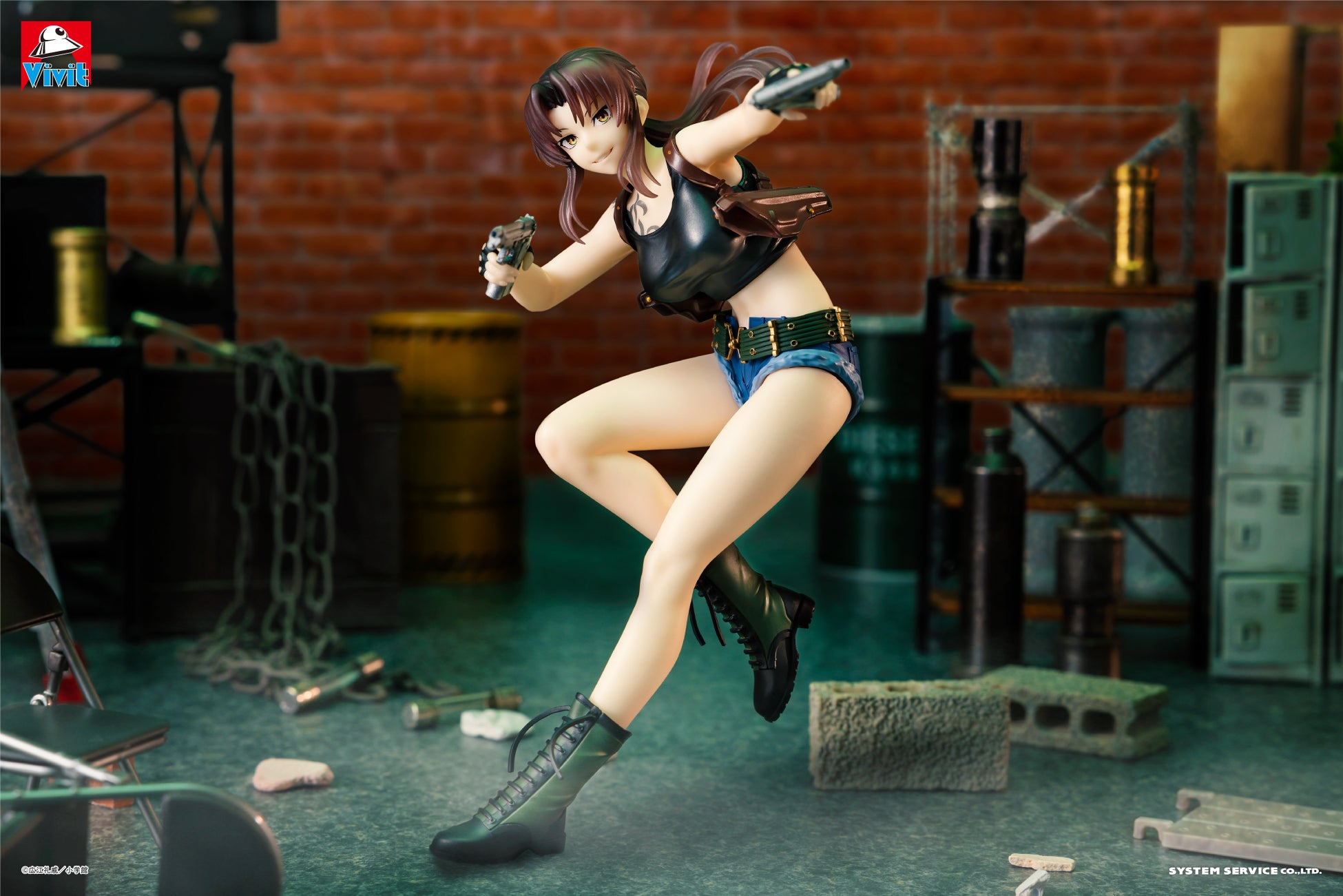 システムサービスのフィギュアブランド「Vivit」から「BLACK LAGOON　レヴィ」が2026年5月に登場！