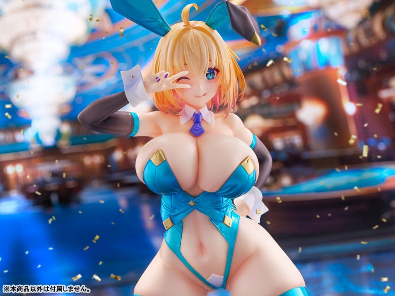 高峰ナダレ氏が描くオリジナルキャラクター「ソフィア・F・シャーリング」が、華やかなバニー衣装でフィギュア化。あみあみ限定でご案内中。