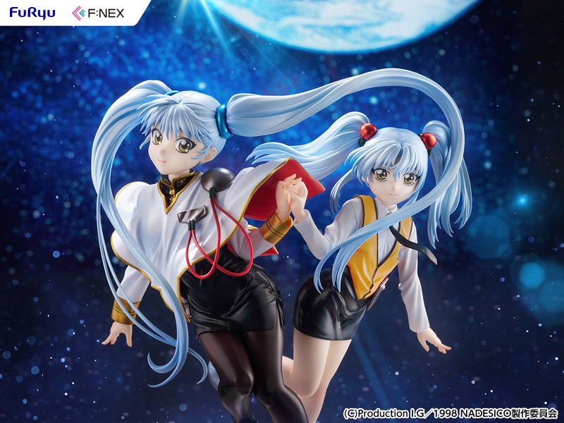 『機動戦艦ナデシコ -The prince of darkness-』より、「ホシノ・ルリ」がフィギュア化。11歳と16歳の姿を一度に楽しめる豪華仕様。