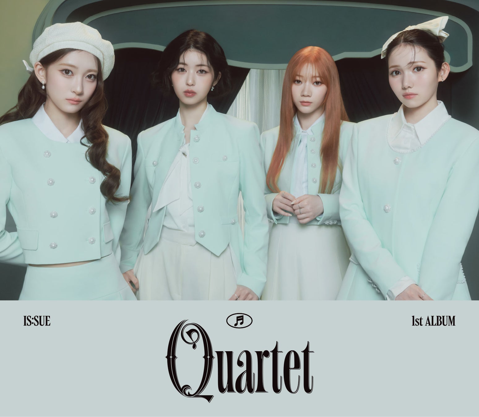 IS:SUE、1ST ALBUM「QUARTET」　5月20日（水）発売！