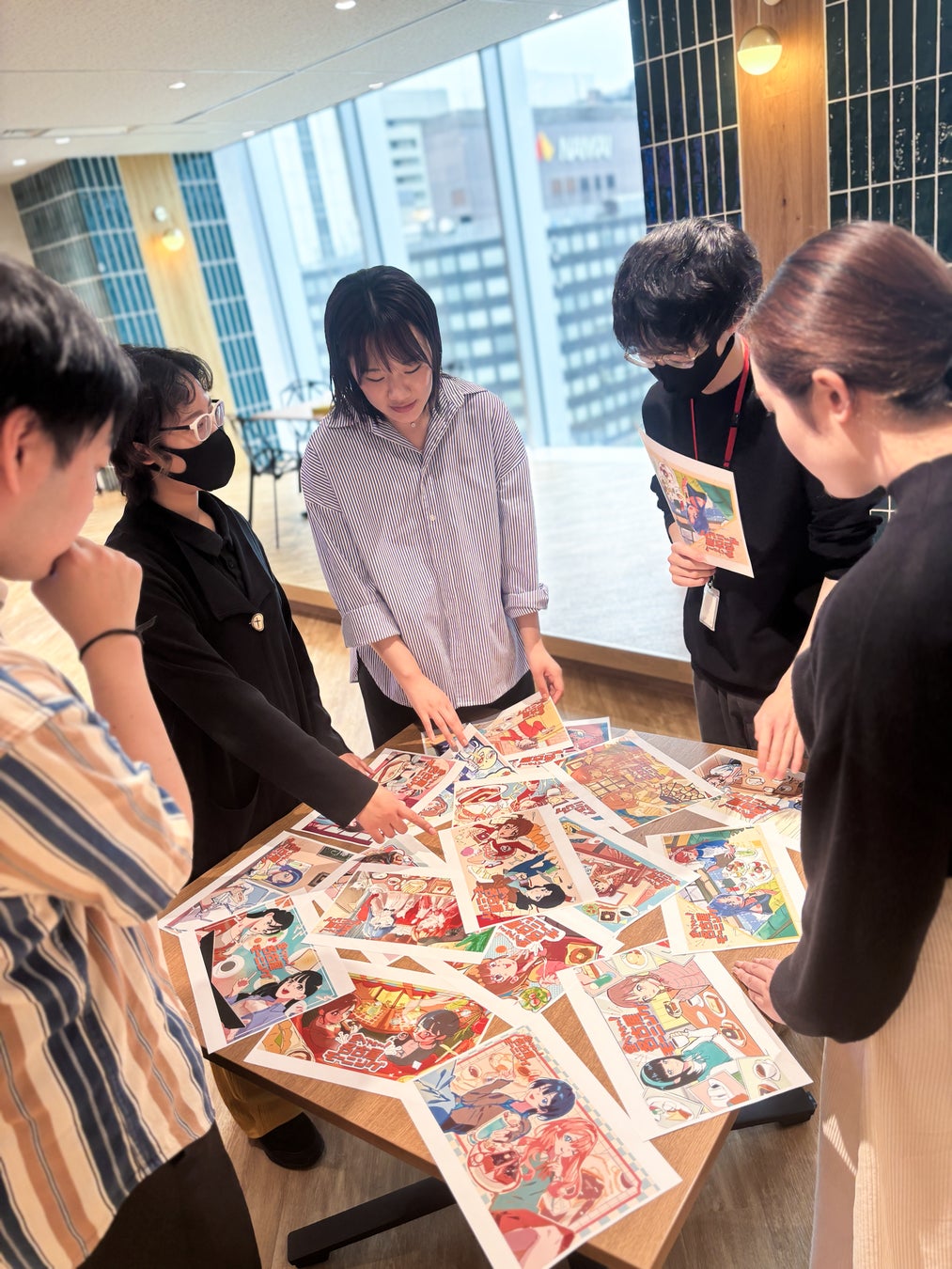 「食べやぁ！名古屋モーニング」をテーマに大学生32名がマンガ広告制作に挑戦、名古屋造形大学とアクアスターによる実務型教育プログラムを実施