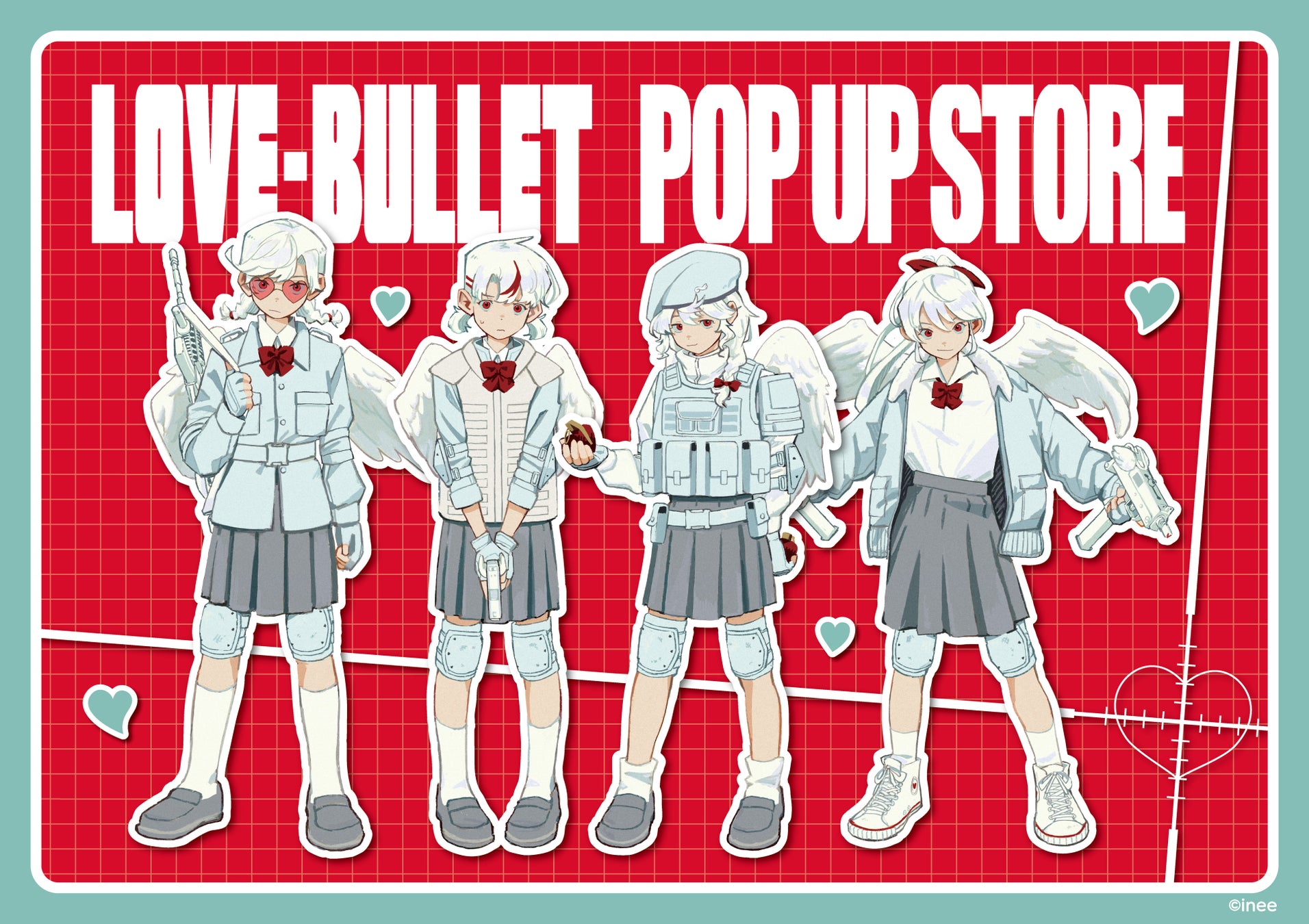 「ラブ・バレット」POP UP STORE in ハンズ が6店舗で開催決定！羽をモチーフにした商品など、多数のアイテムをご用意いたします。