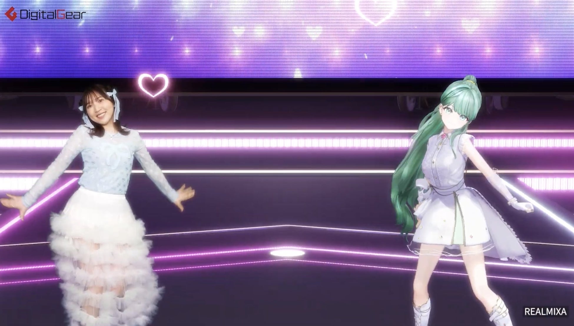 デジタルギア、Vtuberと声優のコラボMV公開！VtuberのNEPHLAさんと声優の豊田萌絵さんが初共演