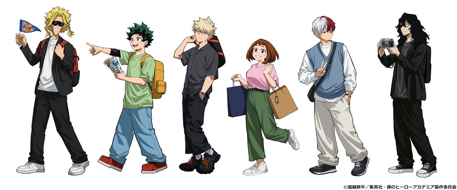 アニメ『僕のヒーローアカデミア』より、描き下ろしビジュアルを使用した新商品が8月8日発売！　アニメイトでは同日より、特典がもらえるフェアを開催!!