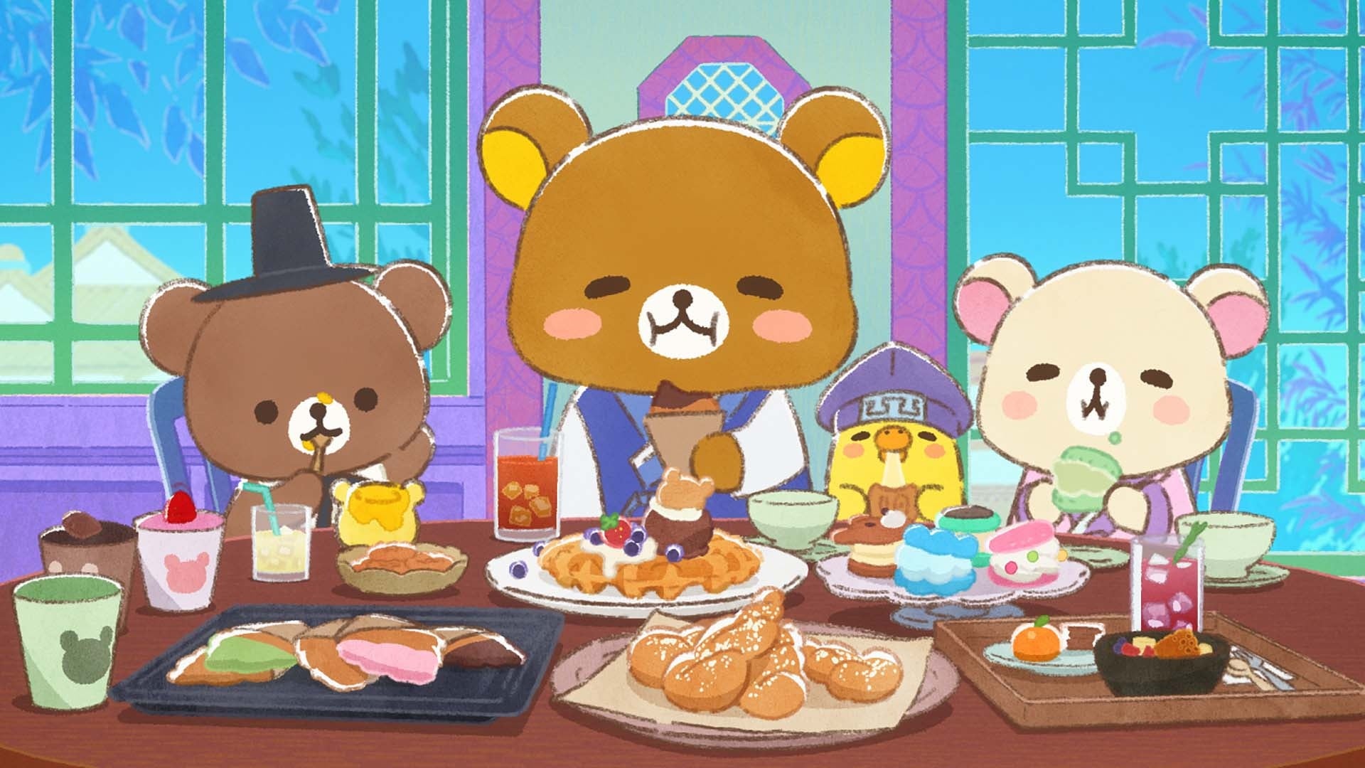 アニメ「リラックマ」 第2弾PV、第2弾キービジュアルを公開！　新たな物語のシーズンタイトルは「てくてく世界旅行」