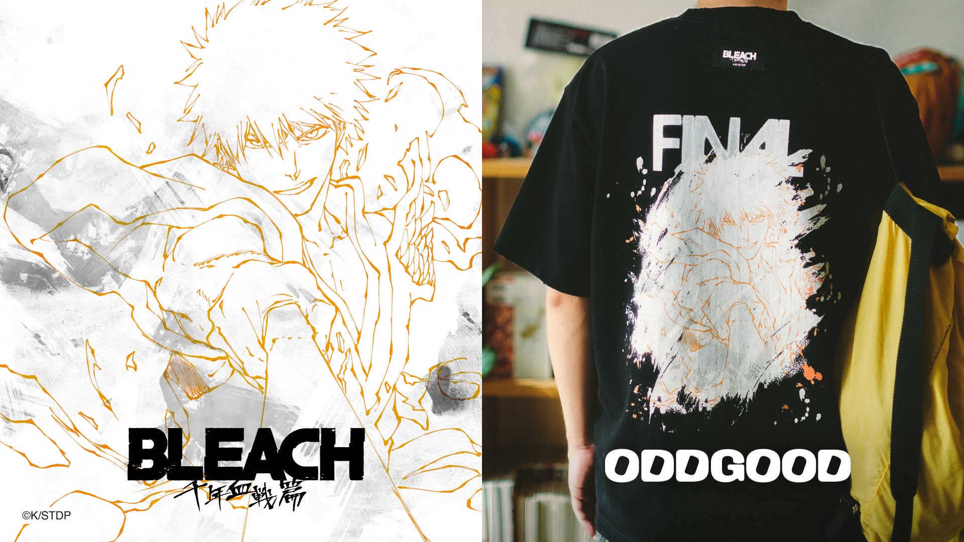 TVアニメ『BLEACH 千年血戦篇』の世界観を落とし込んだアパレルコレクションを新ブランド「ODDGOOD」より発売決定！