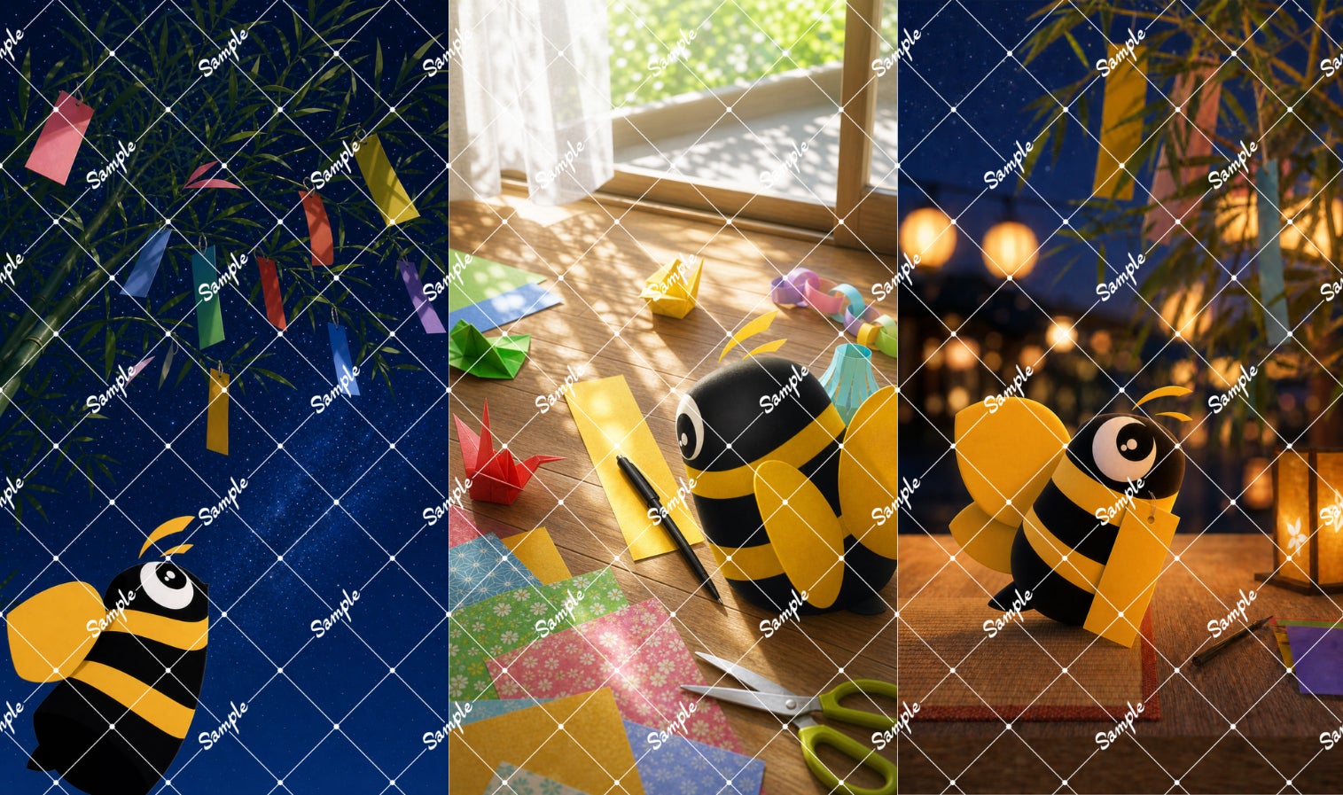 【無料配布】今年の七夕はこれで決まり🎋可愛すぎるこんびーちゃん壁紙をゲット！