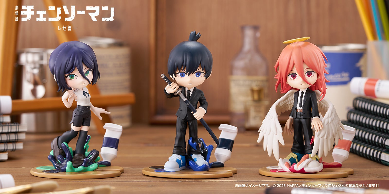 【本日発売】劇場版『チェンソーマン レゼ篇』のキャラクターたちがオープンフィギュアシリーズ【PalVerse Palé.】に登場！