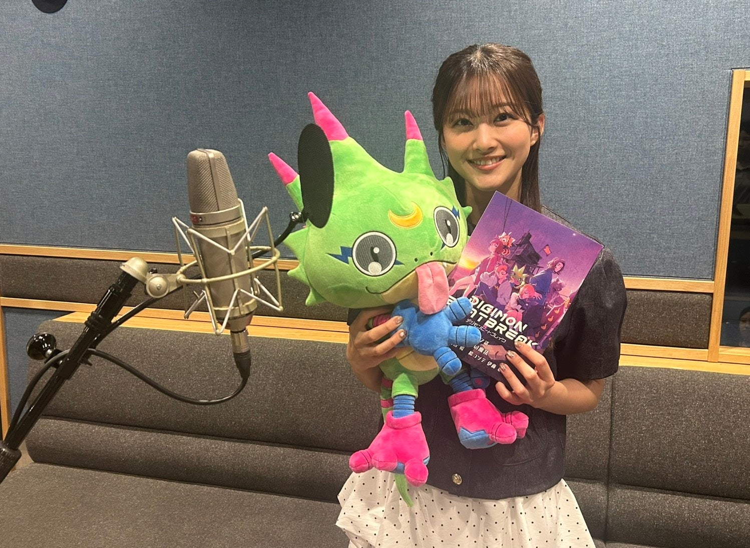 フジテレビアナウンサーの原田葵さんがTVアニメ『DIGIMON BEATBREAK』のゲスト声優として出演決定！