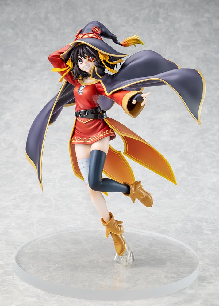 『涼宮ハルヒ』シリーズより、涼宮ハルヒが『この素晴らしい世界に祝福を！』めぐみんの衣装に身を包み、1/7スケールフィギュア化！　7月3日（金）より予約受付開始！