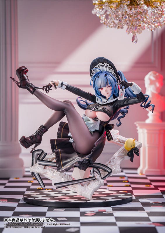 『アズールレーン』より、「マルコ・ポーロ」がメイド姿でフィギュアとなって登場。あみあみにて予約受付中。