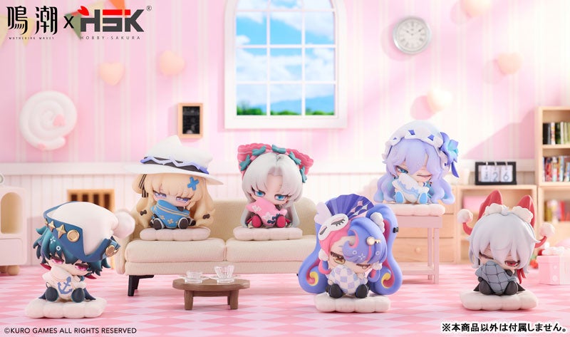 『鳴潮』より、ねむねむシリーズ デフォルメフィギュア コンプリートBOXの第1弾が登場。あみあみにて予約受付中。